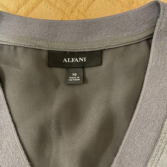 Alfani Tops - V-Neck Banded-Waist Top